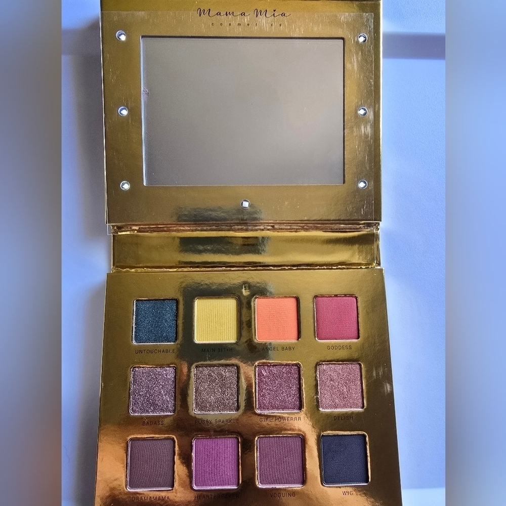 Mama Mia Cosmetics By Cosmyfy Pressed Pigment Palette Eyeshadow New